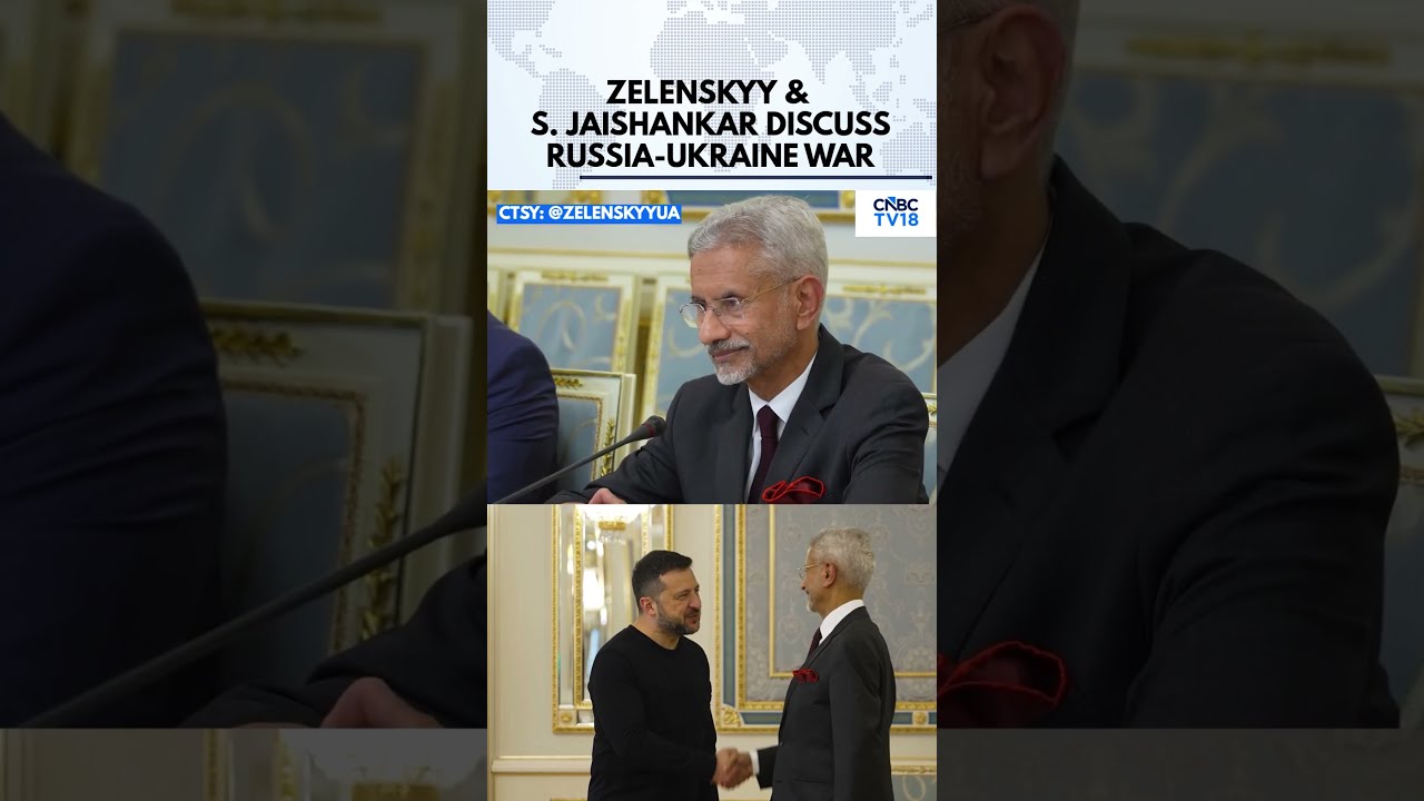 Zelenskyy Thanks India for Peace Efforts After Meeting S. Jaishankar | Russia-Ukraine War | N18G