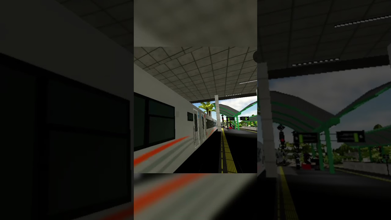Detik-detik ka Sawunggalih berjalan langsung di stasiun pegangsaan. #kai #keretaapi #railfan #fyp