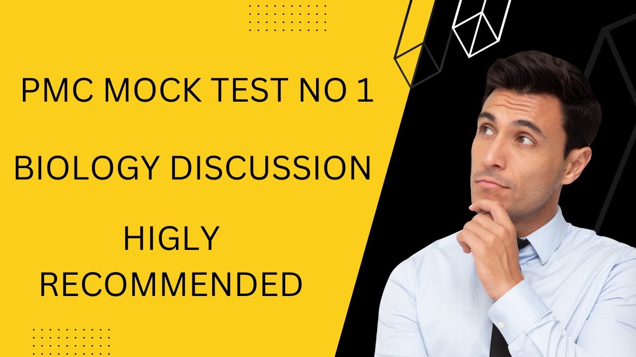PMC MOCK TEST NO 1 BIOLOGY PORTION