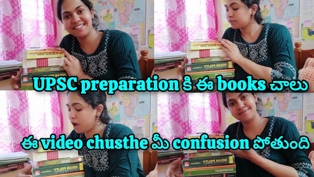 UPSC detailed Booklist in Telugu(తెలుగులో)|#upscbooklist #upsc|updated booklist for 2025
