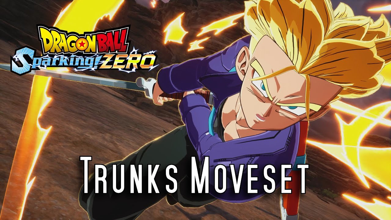 Dragon Ball Sparking ZERO Trunks Moveset