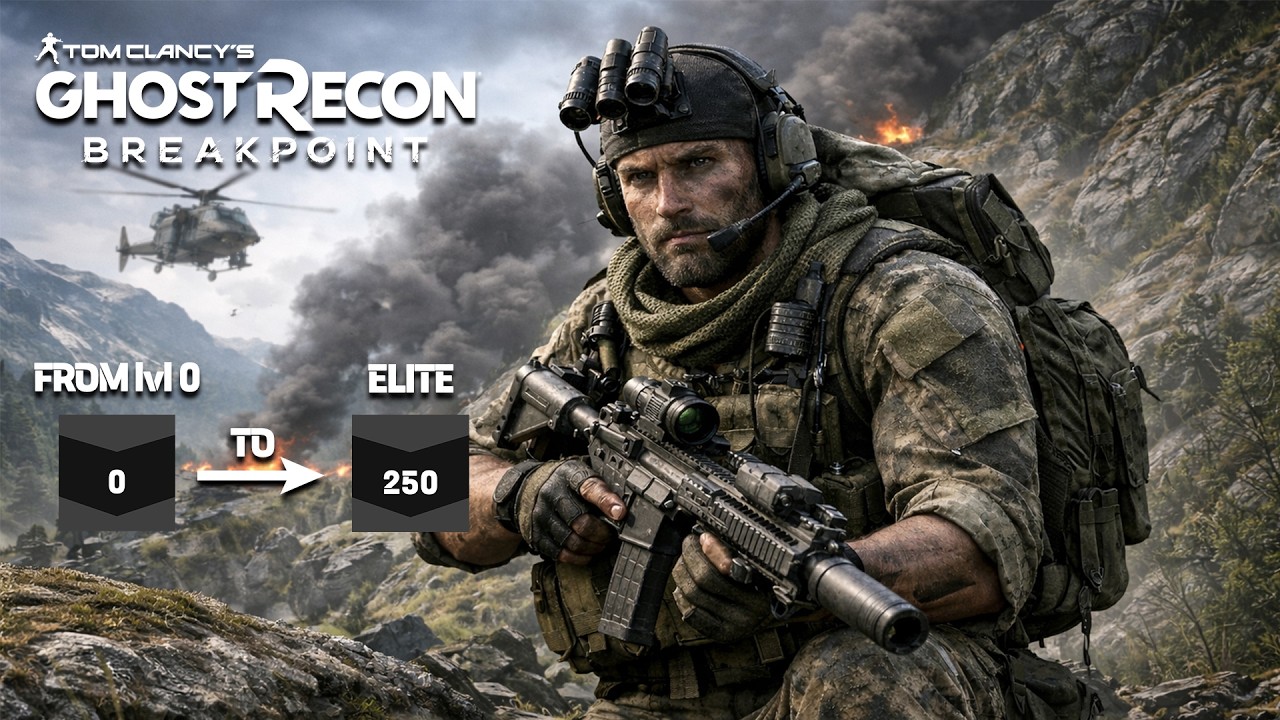 Ghost Recon Breakpoint – From Level 0 to Level 250 Elite | Conquest Mode Intel Unlock