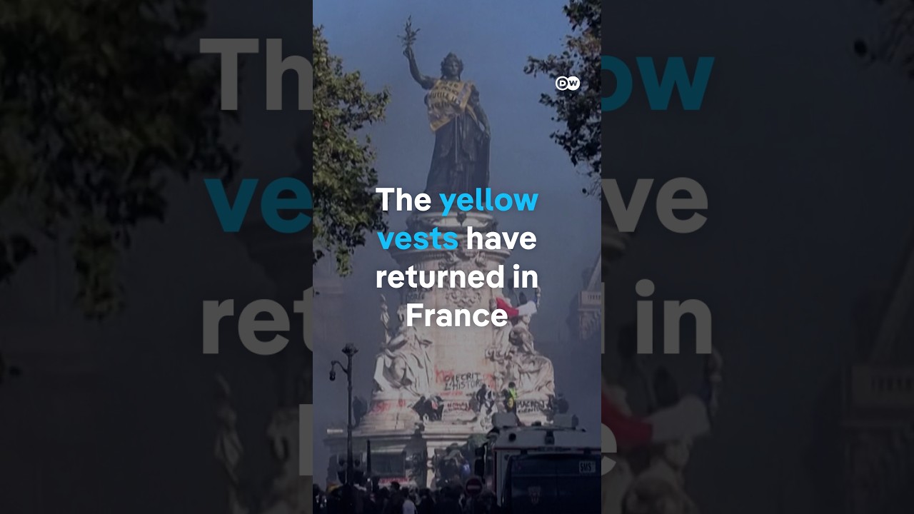 Protesters out in force on the streets of France | DW News