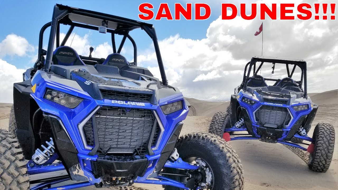 2018 POLARIS RZR XP TURBO S ПЕСЧАНЫЕ ДЮНЫ, БУГРЫ И БОЛЬШИЕ ЧАШИ