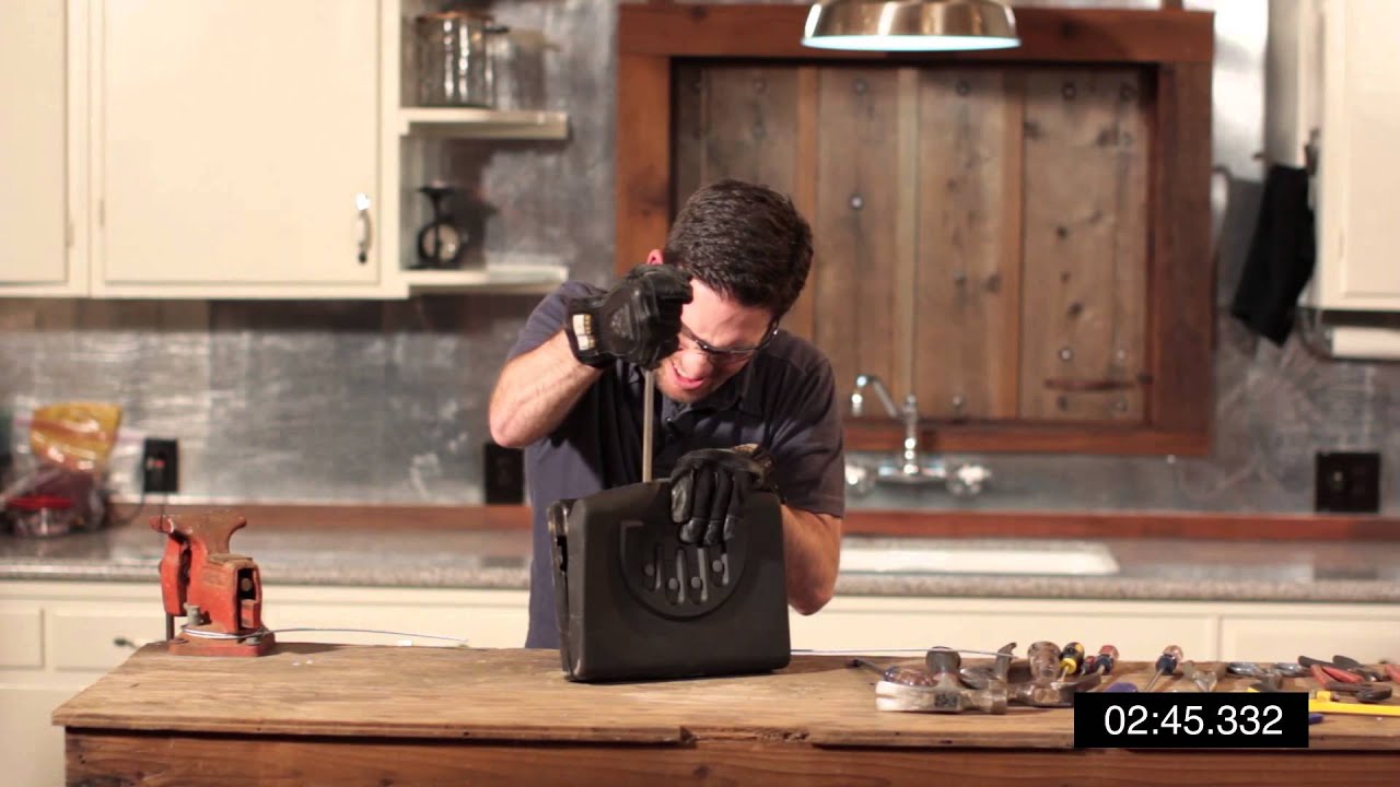 Breaking into a GunVault MicroVault (MV500-STD)
