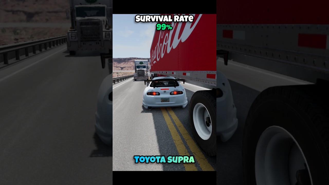 Шанс на выживание с разными транспортными средствами #beamng #beamngdrive #игра #игровой #удоволь...