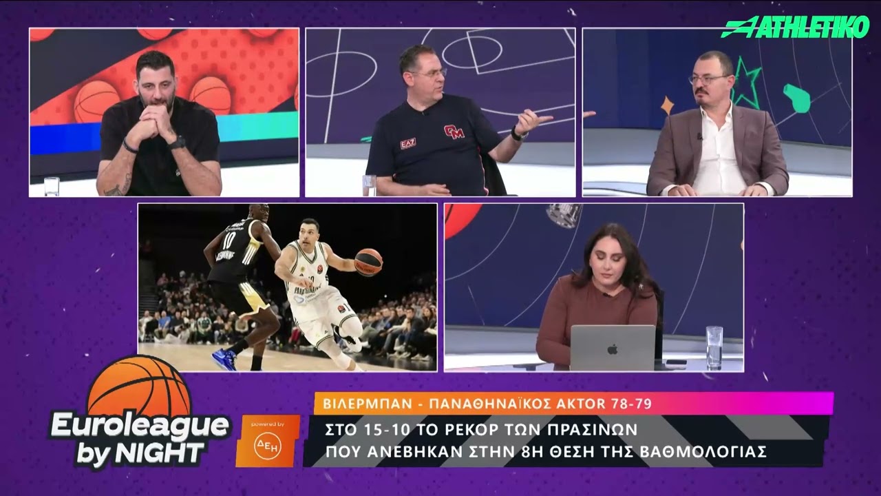 Ο Β. Ιωάννου προβλέπει όλα τα επόμενα ευρωπαϊκά ματς Παναθηναϊκού και Ολυμπιακού στη Regural Season