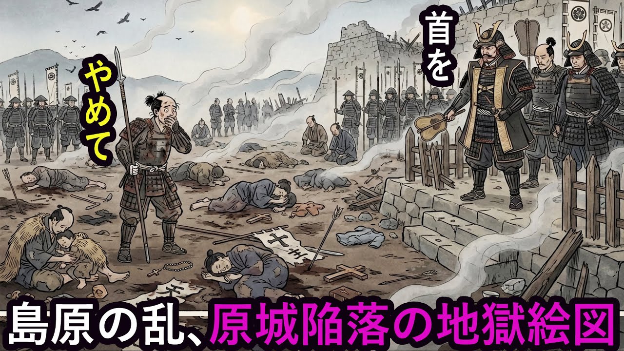 【島原の乱】原城陥落の瞬間…幕府軍が目撃した「地獄絵図」とは？