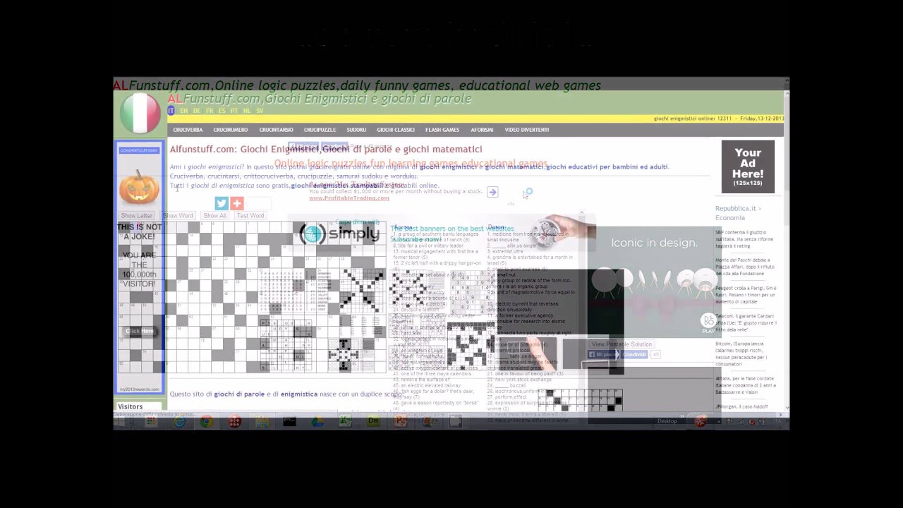 Giochi Enigmistici online ( 