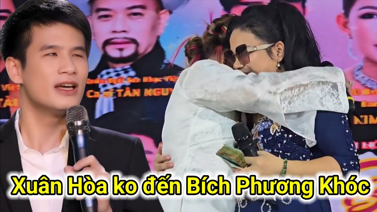 Bích Phương khóc nghẹn ôm Kim Thoa khi Xuân Hòa không đến xem show 