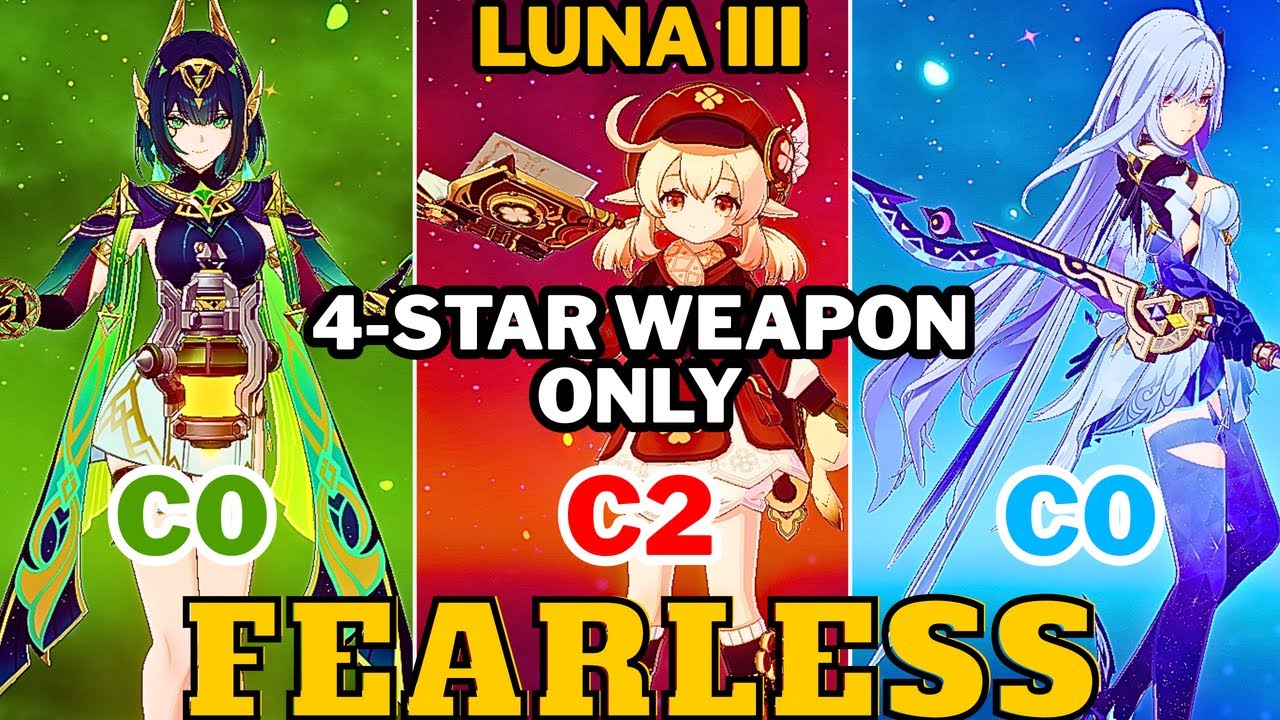 【Stygian Onslaught 6.2/Luna III】C0 Nefer x C2 Klee x C0 Skirk (NO Escoffier) | Fearless Diff 5