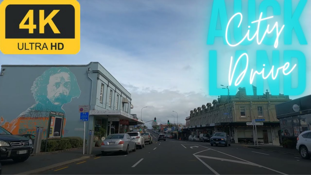 Auckland Drive | Museum to St Lukes Mall | Central Auckland | 4K