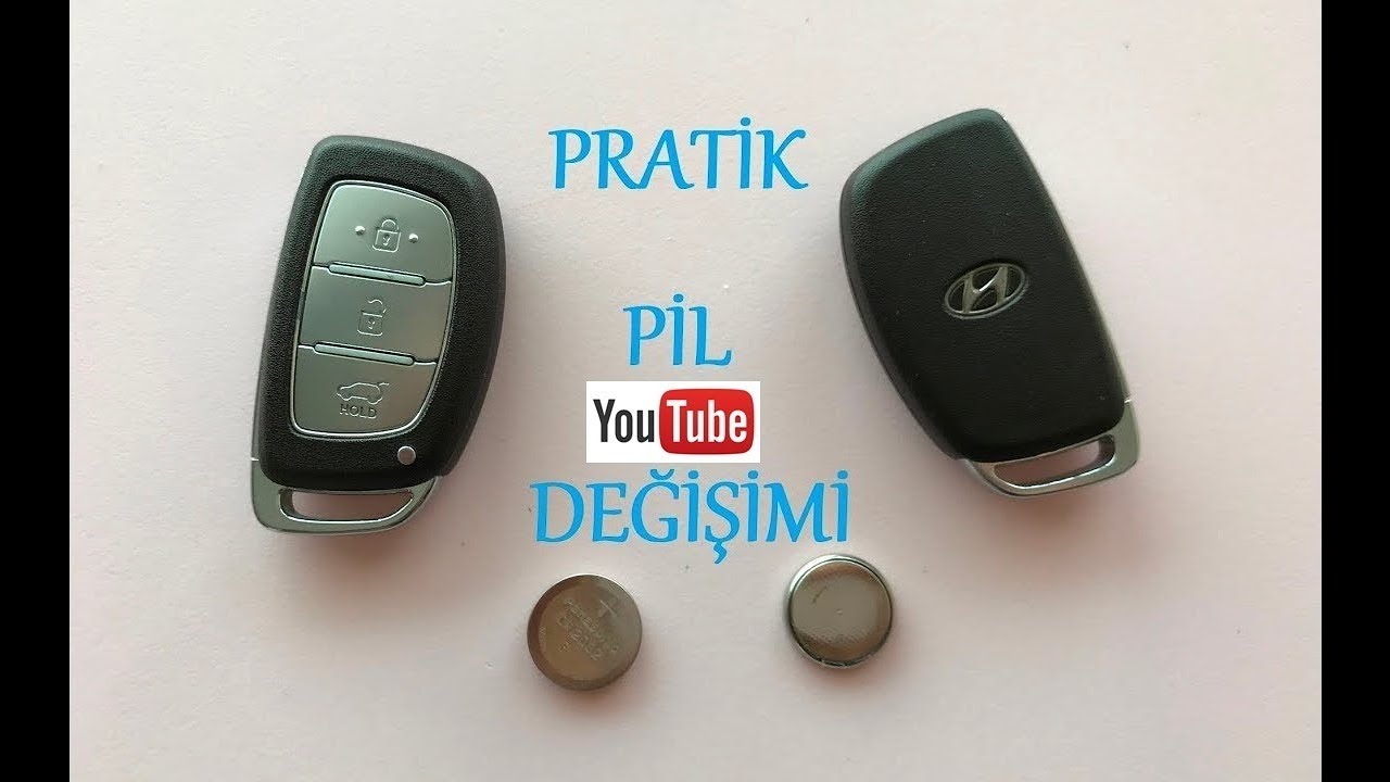 Hyundai ix35 ve Kia Sportage Anahtar Pil Değişimi- Araba Anahtar Pili Nasıl Değişir? (Nasıl Yapılır)