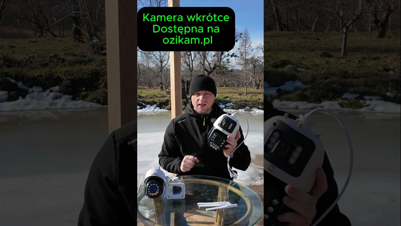 Kamera 36x zoom na kartę SIM 2 niezależne obiektywy!
