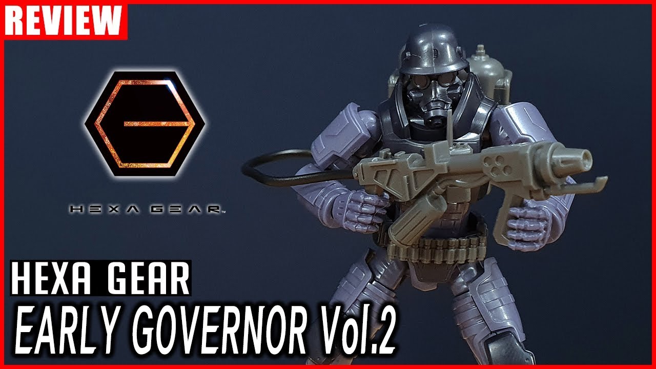 [REVIEW] KOTOBUKIYA 헥사기어 1/24 얼리 거버너 Vol.2 / Hexa Gear 1/24 Early Governor Vol.2