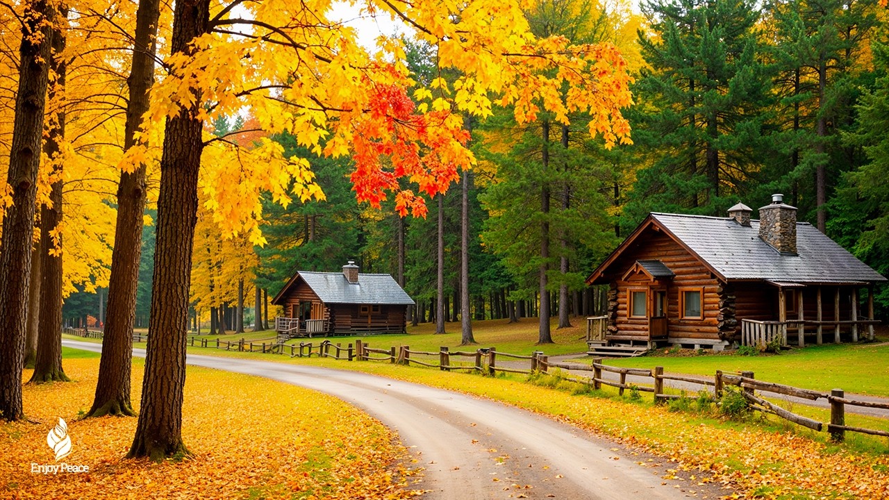 Beautiful Relaxing Music 🍁 Stop Overthinking, Stress Relief Music With Autumn Melodie
