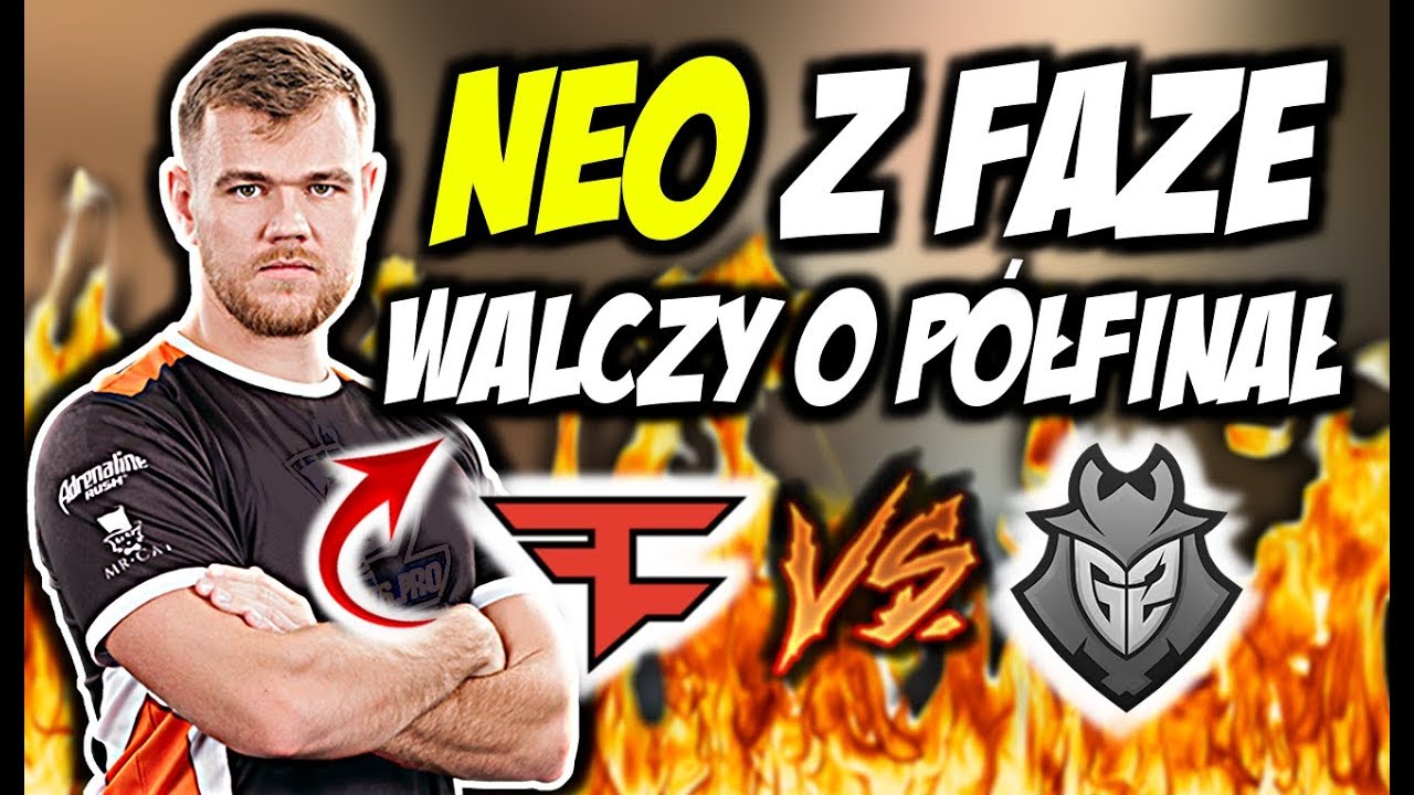 NEO Z FAZE VS G2 W WALCE O P&Oacute;ŁFINAŁ!!! ZNAKOMITY CLUTCH NEO, GUARDIAN ACE - CSGO BEST MOMENTS