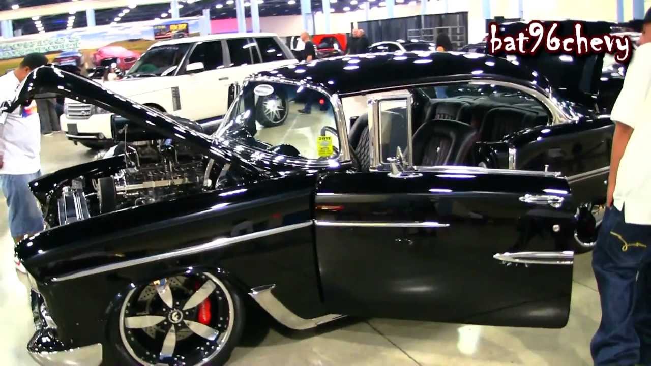 CUSTOM 1955 Chevy Bel-Air on 20x9/22x11 Forgiatos Ito Wheels - 1080p HD