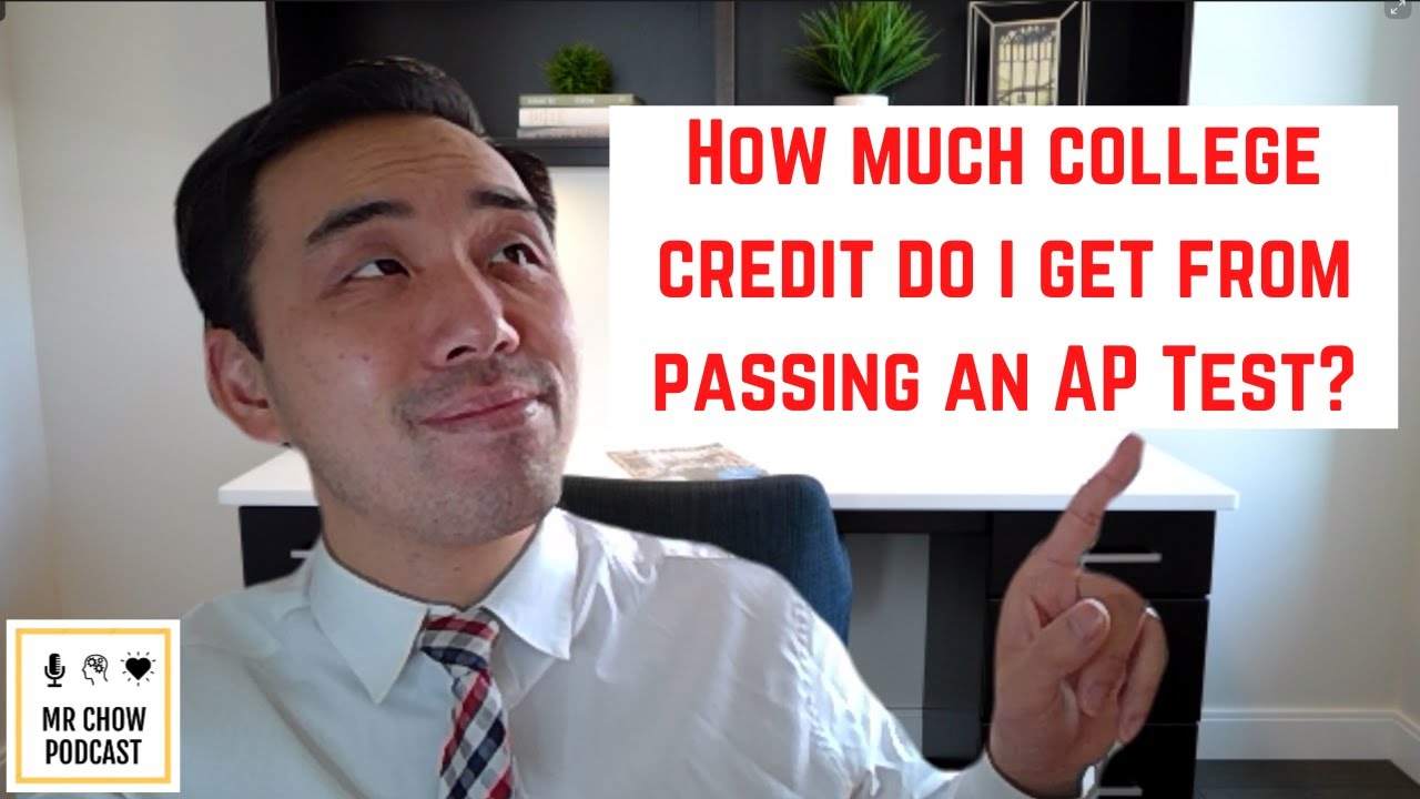 How much college credit do I get from passing an AP test?