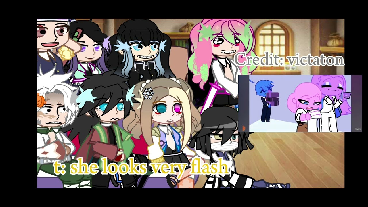 hashiras react to giyuu and mitsuri's past's as ...? || shorter then giyuu's arm|| ( 1/3) kny
