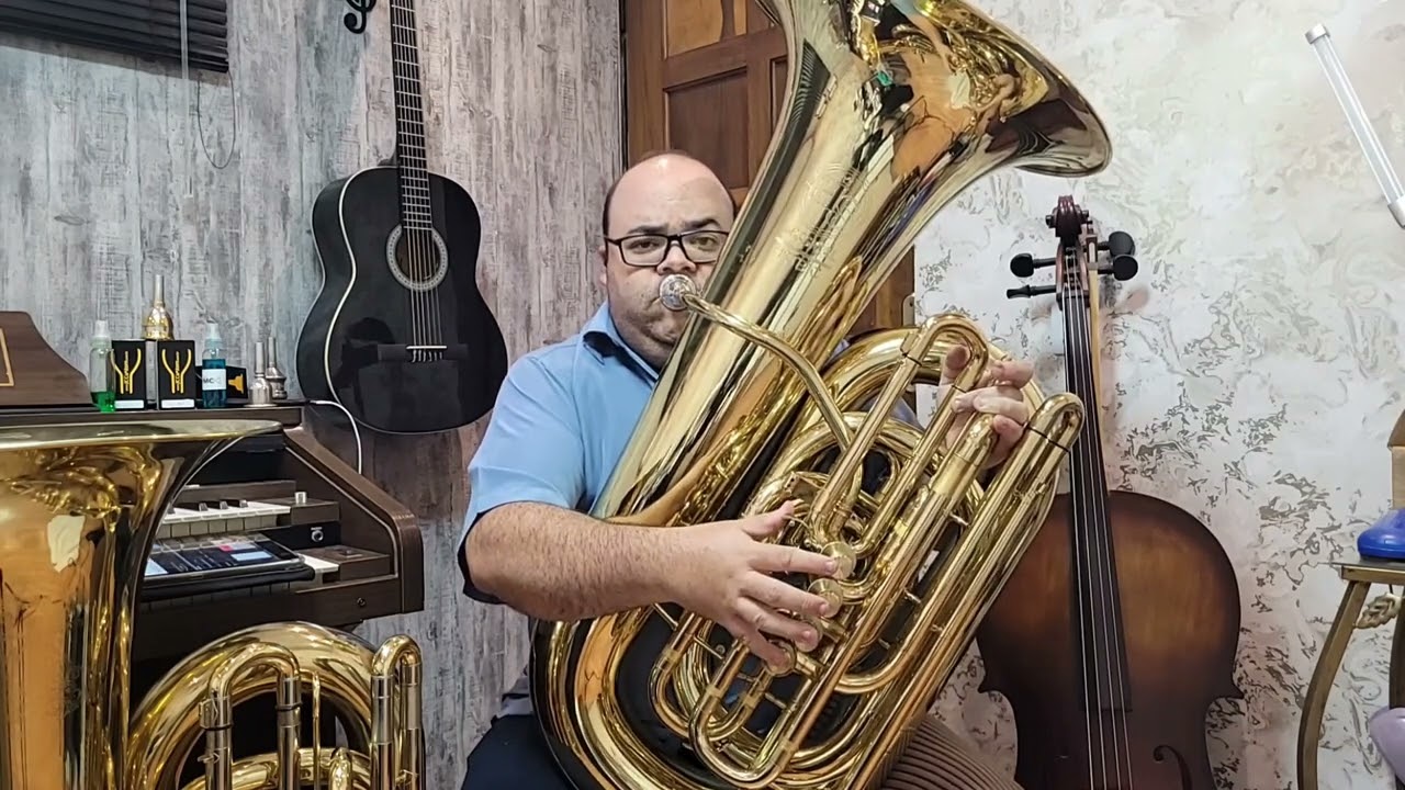 Hino 288 CCB - Ó irmãos, com Cristo avante | Tuba HSTB1C
