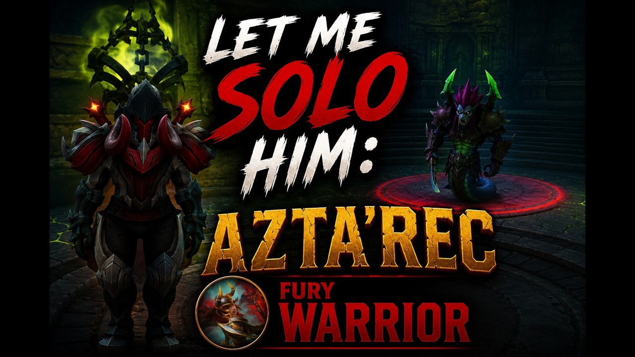 Fury Warrior (Slayer) Nemesis Boss - Fabled Let Me Solo Him: Azta'rec
