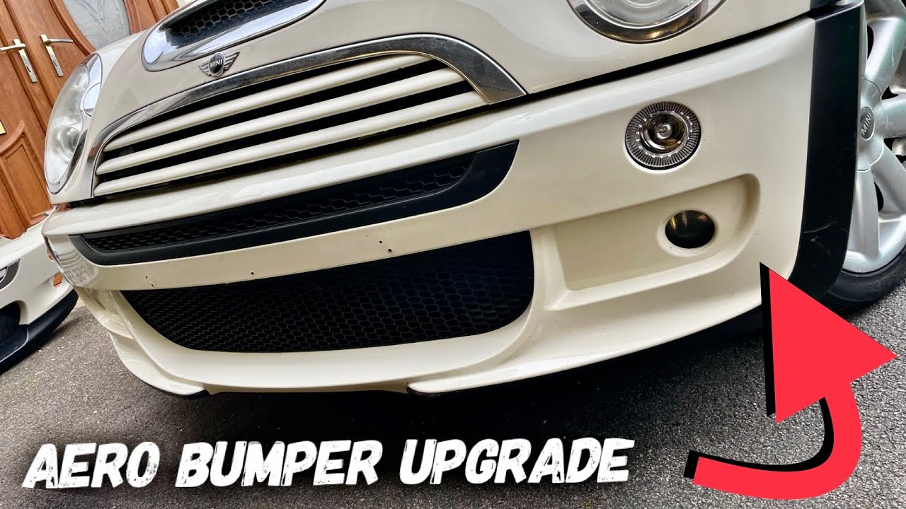 Mini R52 front aero bumper upgrade includes a short step by step install video