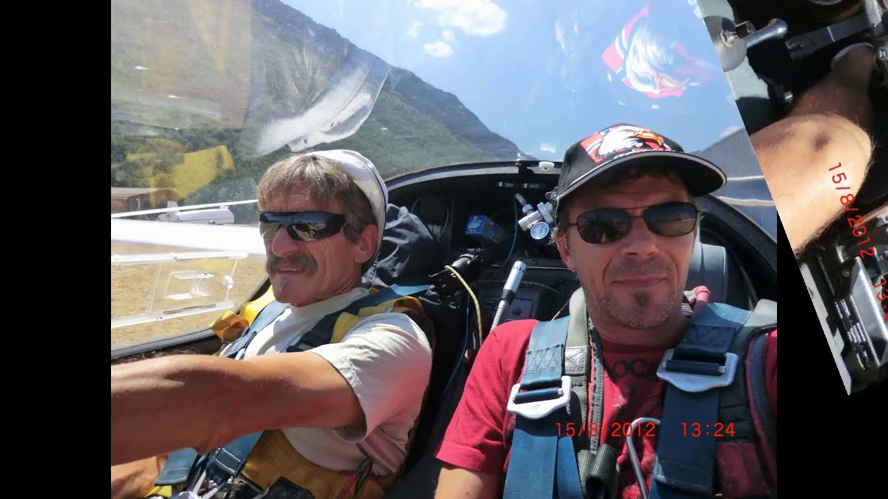 Flying with Klaus Ohlmann to Mont Blanc (2012)
