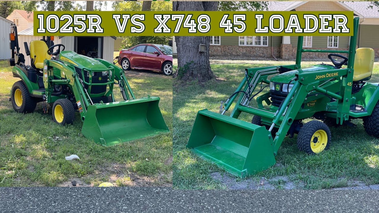1025r против x748 с 45 загрузчиком, какой из них мощнее?