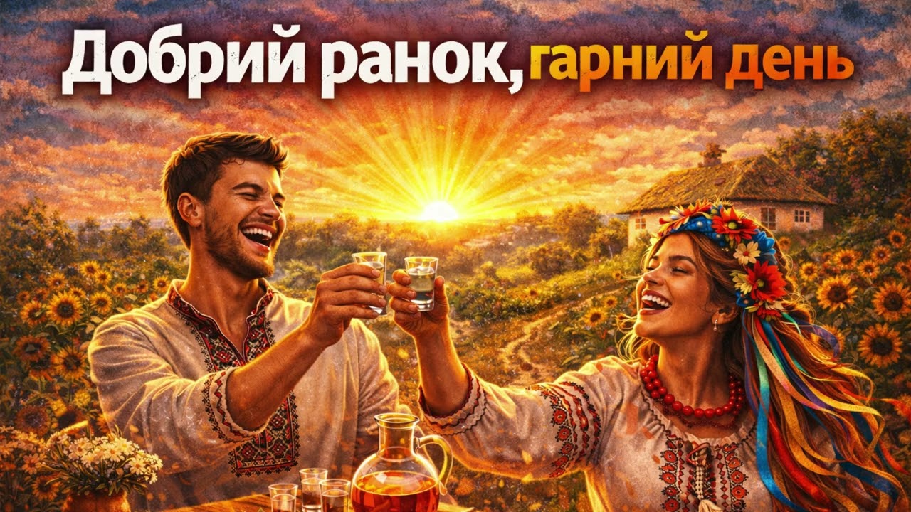 Українські пісні - Добрий ранок,гарний день