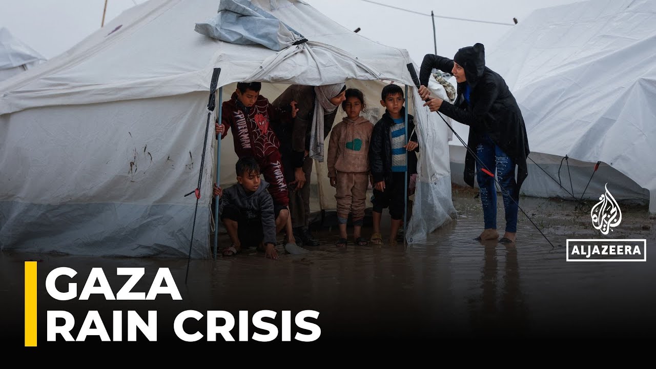 &lsquo;Nowhere for the water to go&rsquo; in Gaza as infrastructure destroyed, machinery blocked