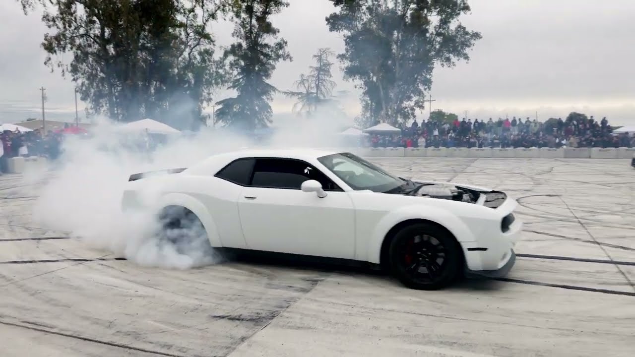 DONUT DRIVE (LEGAL SIDESHOW EVENT IN CALIFORNIA) INSIDE POV AND TANDEMS | WET WHIPS AND CRASHES