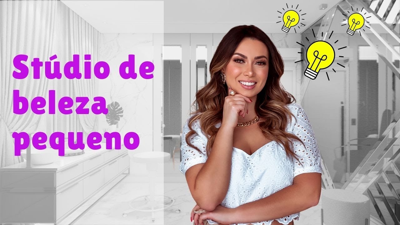 Como montar seu Stúdio de Beleza pequeno de forma Aconchegante e Lindo