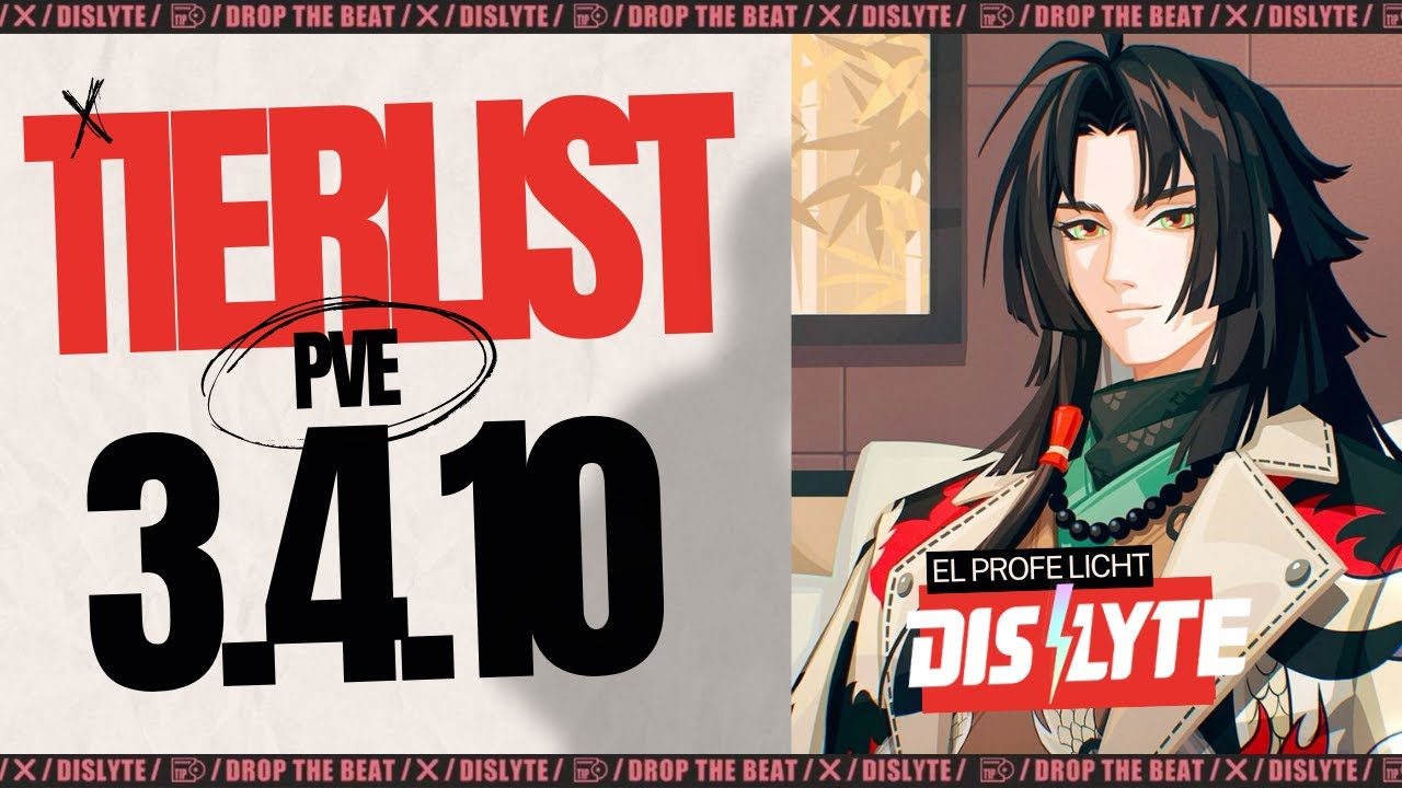 TIERLIST PVE parche 3.4,10... el de ELIF | DISLYTE