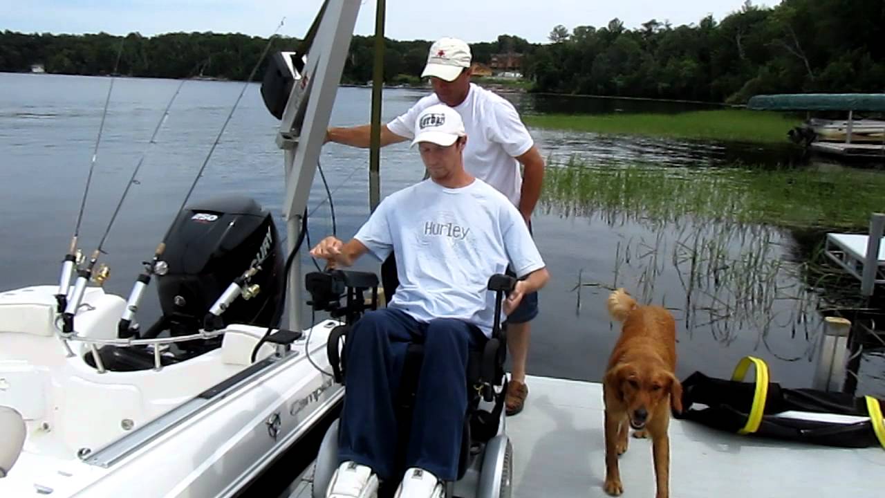 Wheelchair Accessible Fishing Boat by Campion Marine