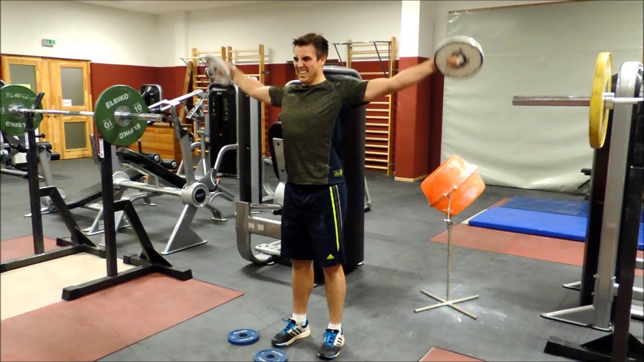 Kim Amb / Javelin Throw - Circuit Training 2014