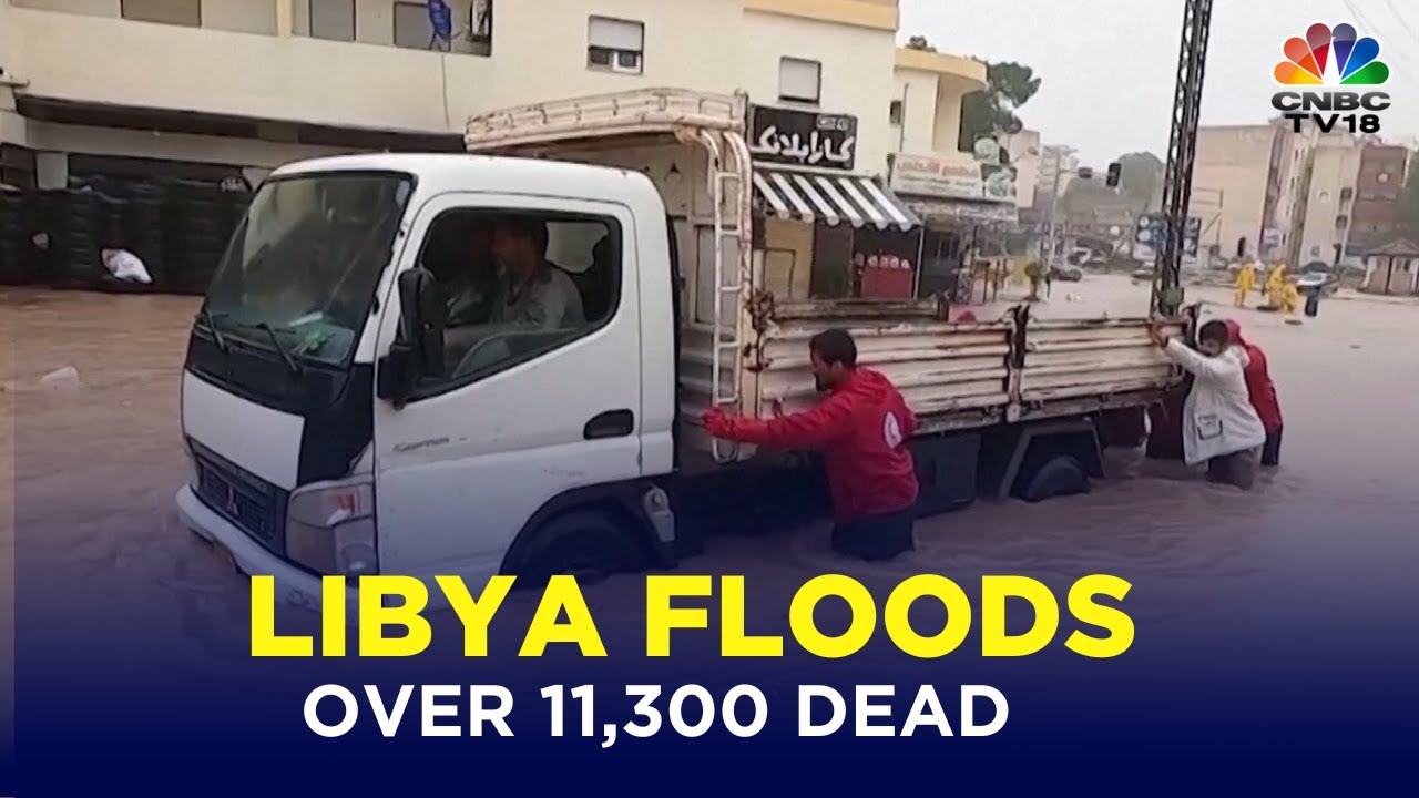 Libya Floods: Over 11,300 Dead | Storm Daniel In The Mediterranean Sea | IN18V | CNBCTV18