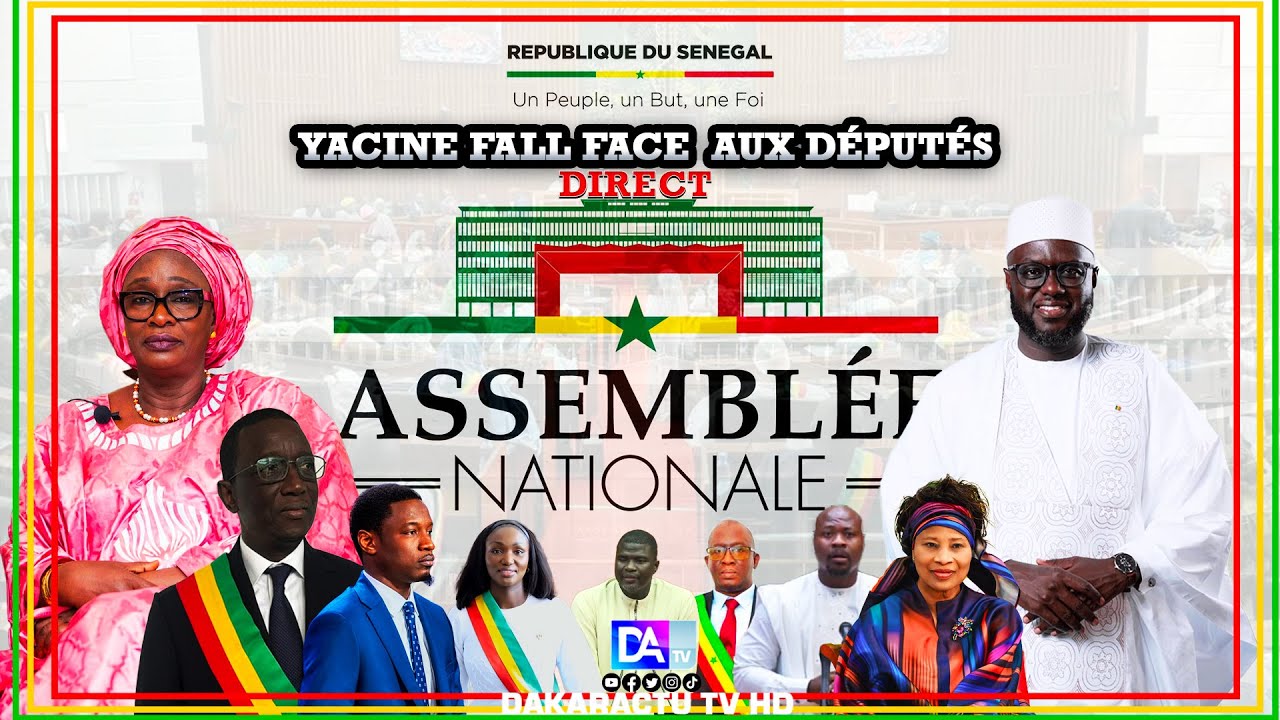 [🛑DIRECT] Assembl&eacute;e Nationale:Examen du Projet de Budget du Minist&egrave;re de la Justice Avec Yacine Fall