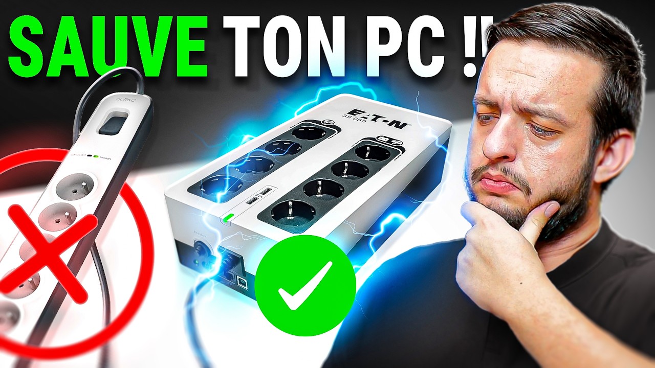 SAUVE TON PC JUSTE avec UN ONDULEUR !