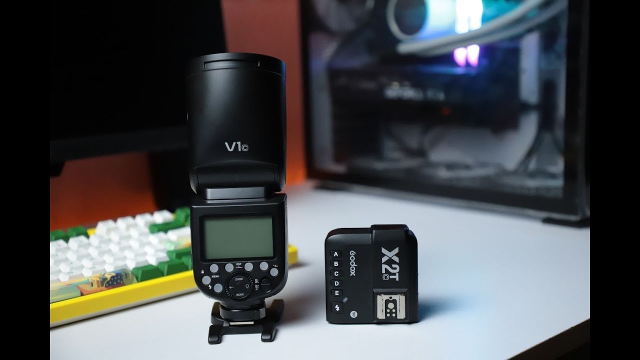 How to Connect Godox V1 Flash to Godox X2T controller || #connect #godox #flash #trigger #controller