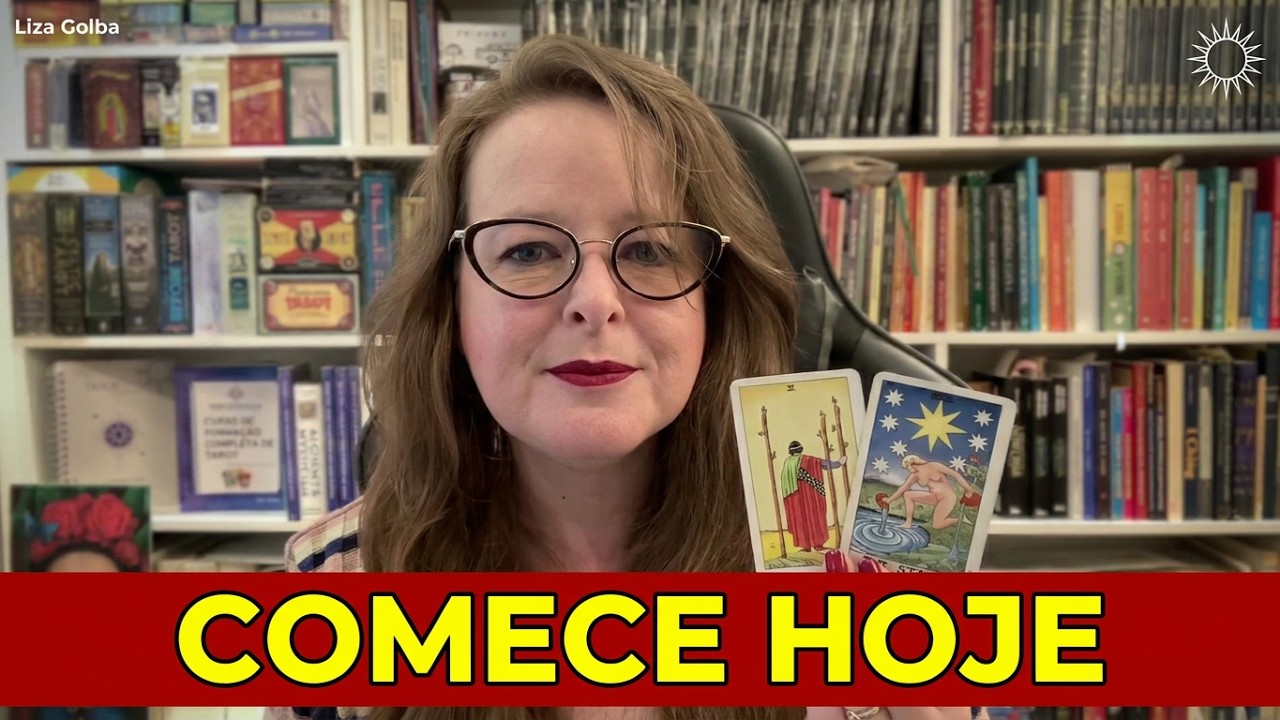 🚀 O UNIVERSO QUER QUE VOCÊ COMECE HOJE! | TAROT DESCOMPLICADO | LIZA GOLBA