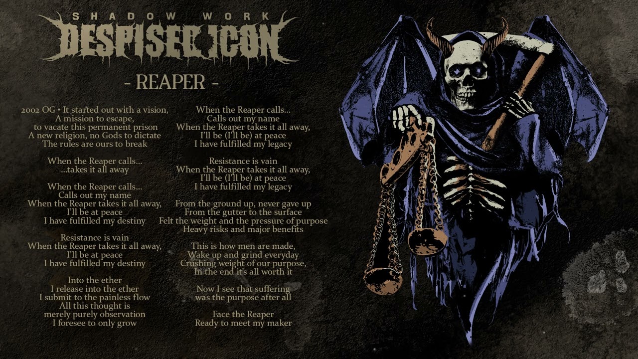 DESPISED ICON - Reaper feat. Tom Barber and Scott Ian Lewis (OFFICIAL TRACK)