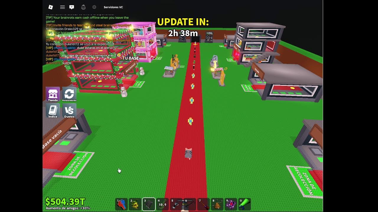 Tradeando brainrots ( hago pvp en otra cuenta )