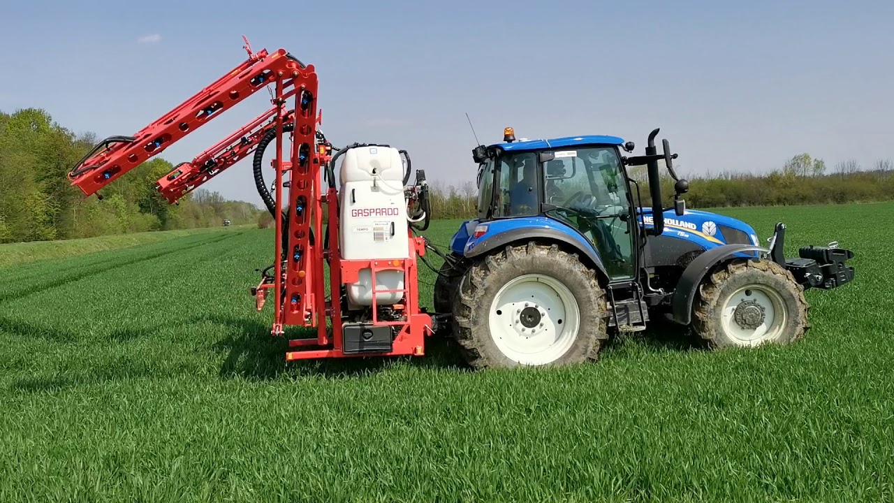 New Holland T5.115 Hd + Gaspardo Tempo 1200