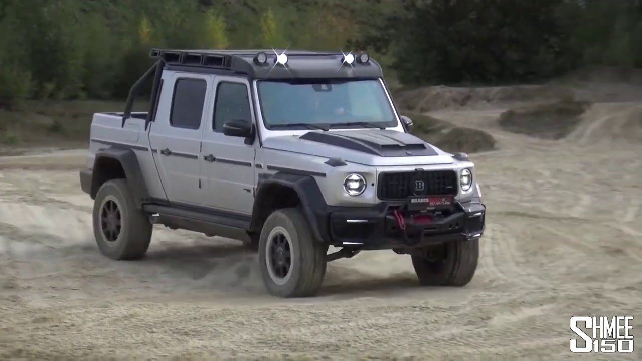 Brabus 800 XLP Adventure  Клиренс 490 мм ГЕЛИК G63 на максималках