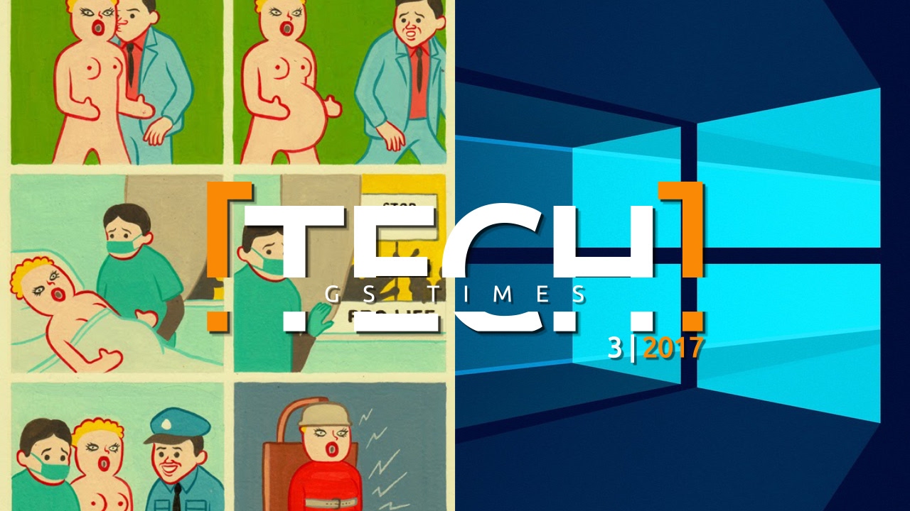 GS Times [TECH] 3 (2017). Редизайн Windows 10, смерть 3D, тест на интеллект