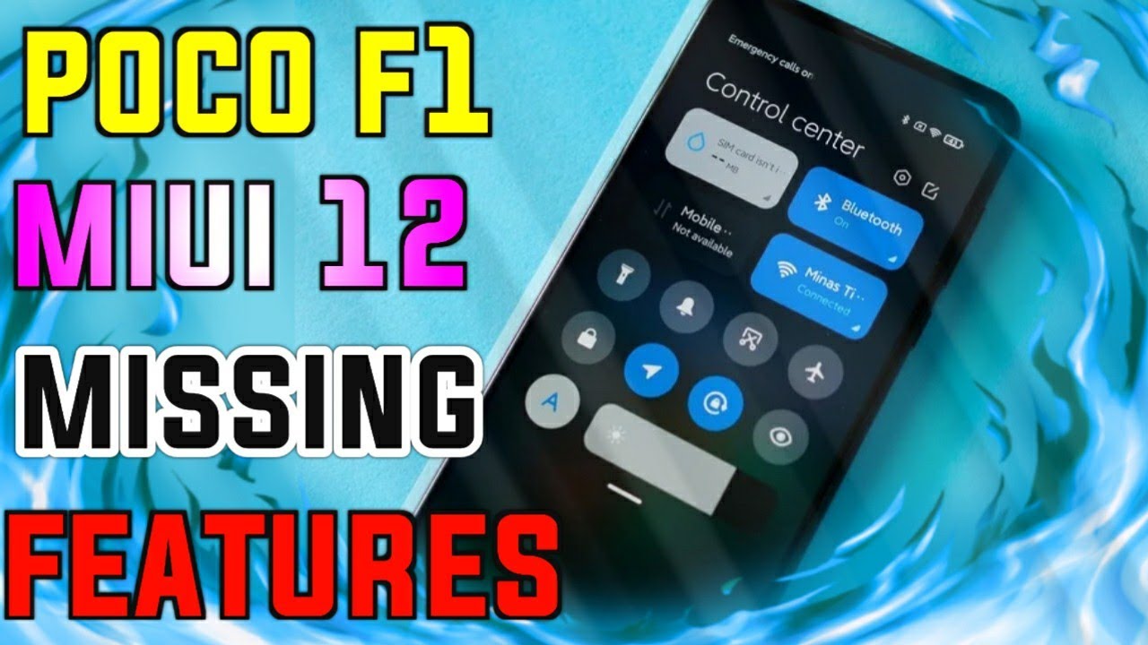Poco F1 MIUI 12 Update | Top Missing Features