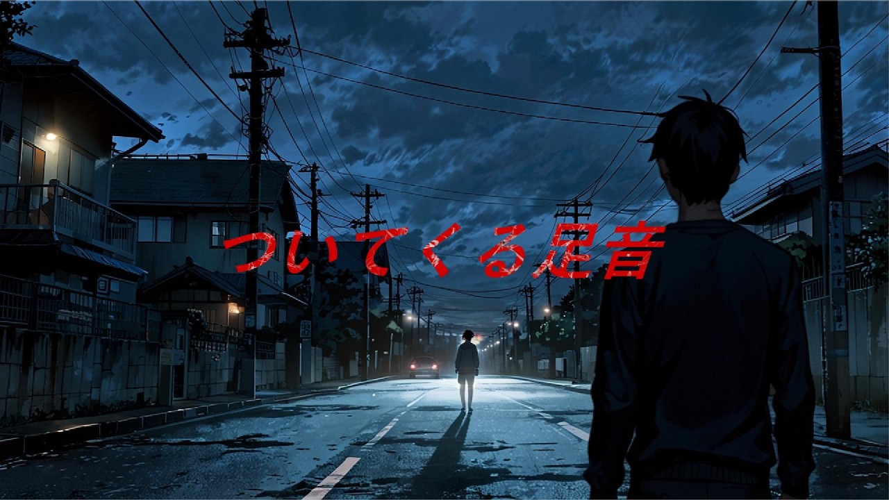 【閲覧注意】夜道で「もう一つの足音」が聞こえたら、絶対に振り返ってはいけない。