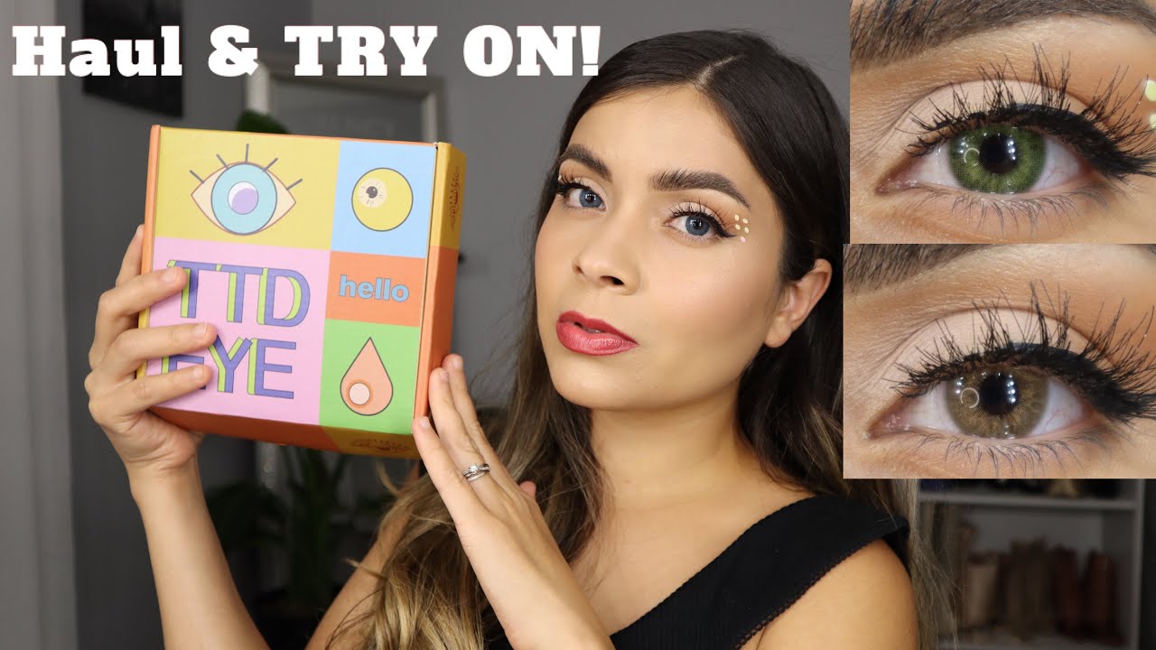 TTDEYE VANILLA collection! Colour lenses |* on brown eyes!