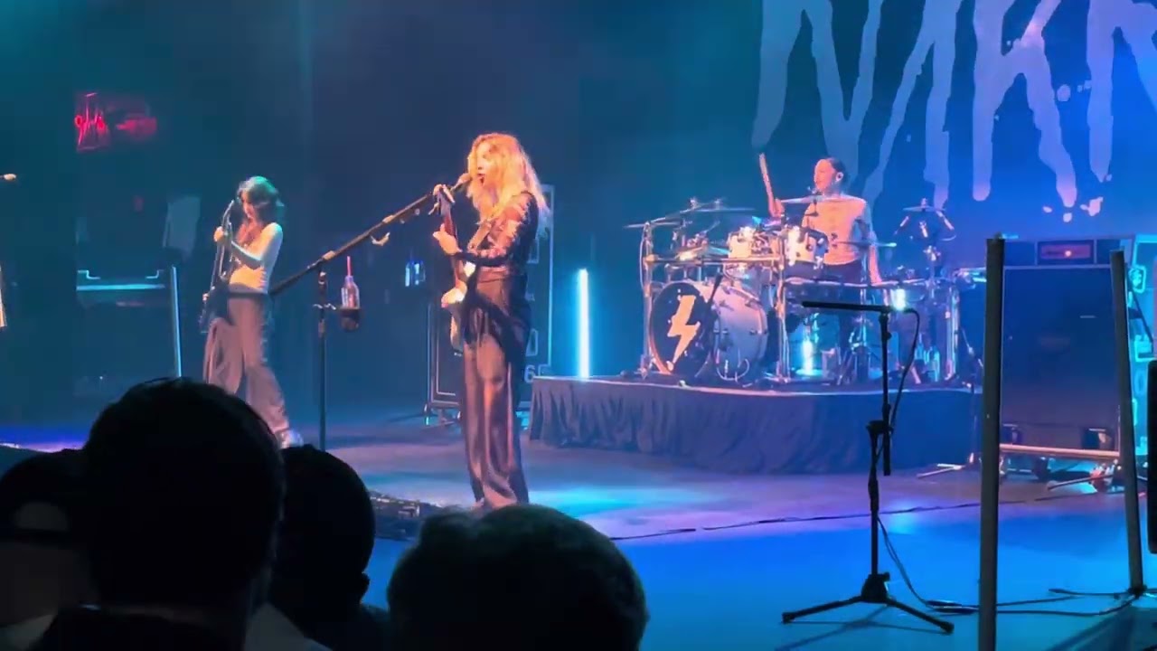 The Warning live at the Danforth Music Hall October 30th 2024 Sharks